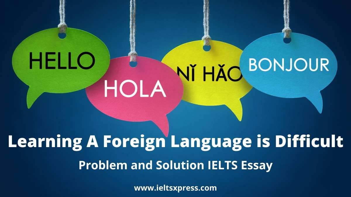 foreign language essay ielts