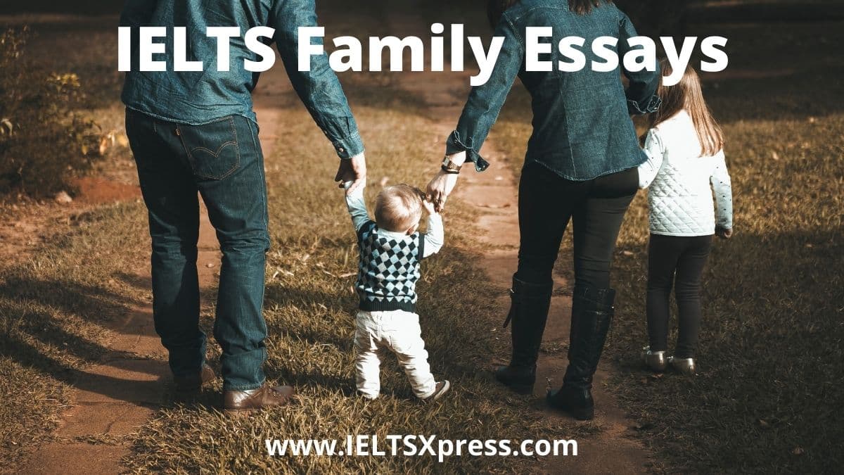 my family ielts essay